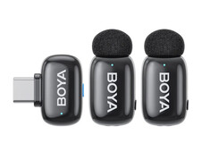 Петличний мікрофон Wireless Boya Mini-23 Type-C 2 mic black - 2
