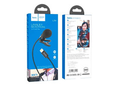 Петличный микрофон HOCO L14 Lightning (2м) - 5