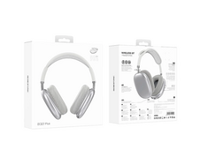 Bluetooth наушники Borofone BO22 серебристый - 3