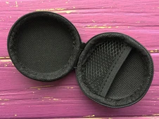 Чехол для наушников круг red - 4