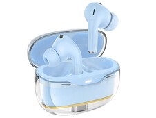 Bluetooth навушники Hoco EW54 Rayo light blue - 1