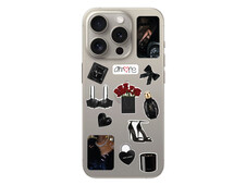 Набор 3D стикеров макси Stix black love - 1