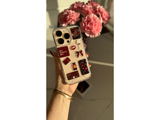 Набор 3D стикеров макси Stix Burgundy - 3