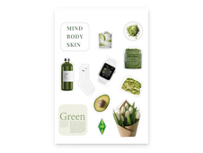 Набір 3D стікерів максі Stix Mind body skin - 2