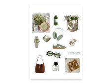 Набір 3D стікерів максі Stix I am healthy - 2