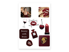 Набор 3D стикеров макси Stix Cherry kiss - 2