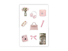 Набір 3D стікерів максі Stix Floral pink - 2