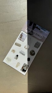 Набор 3D стикеров макси Stix But first YOGA - 3