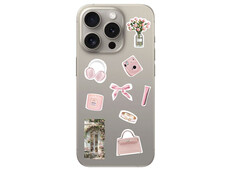 Набір 3D стікерів максі Stix Floral pink - 1