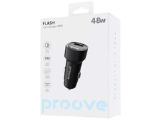АЗП Proove Flash 48W 1Type-C/1USB черный - 2