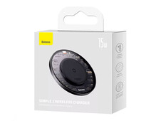 Wireless Charger Baseus Simple 2 15W Type-C black - 2