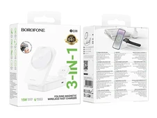 Wireless Charger Borofone BQ38 3in1 15W white - 6