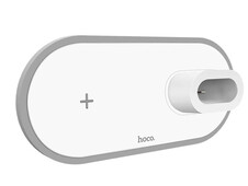 Wireless Charger Hoco CW21 3in1 white - 2