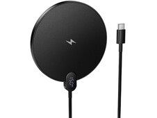 Wireless Charger Hoco CW62 Display 15W/2.0A Type-C black - 1