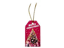 Бірка Новорічна Merry Christmas Christmas tree - 1