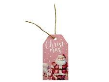 Бірка Новорічна Merry Christmas Santa Claus - 1