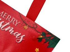 Сумка Новорічна Merry Christmas Sock 31x17x31 red - 2