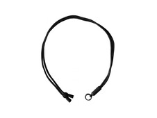 Ремінець-шнурок для телефону з карабіном black - 2