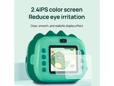 Портативний дитячий фотопринтер Crocodile green - 5