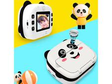 Портативний дитячий фотопринтер KX-13VGA Panda white - 4