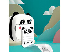 Портативний дитячий фотопринтер KX-13VGA Panda white - 6