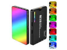 Портативный видеосвет M16 RGB 1500mAh 3000-9900K 10.5*7.5 см - 1