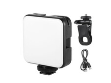 Портативне відеосвітло - прищіпка Plokama U80 Led 20000mAH 3000K-9900K black - 2