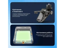 Портативне відеосвітло Proove Glowbox з затискачем для фіксації 3000mAh 6W black - 6