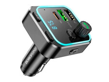 FM Модулятор BOROFONE BC53 2USB/1Type-C/PD20W/QC3.0 черный - 1