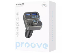 FM Modulator Proove Launcher Luxor SE 2USB/1Type-C/36W gray - 2