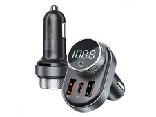 FM Модулятор Proove Launcher Sound Link 2USB/1Type-C/30W черный - 3