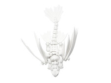 3D Іграшка Toothless matt white - 2