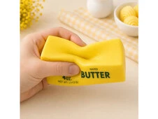 Сквіш антистрес "Butter" 13,5см gold - 3
