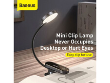 Светодиодная лампа-зажим Baseus DGRAD-0G Mini Clip темно-серая - 2