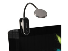 Светодиодная лампа-зажим Baseus DGRAD-0G Mini Clip темно-серая - 5