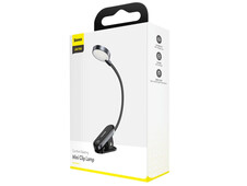 Светодиодная лампа-зажим Baseus DGRAD-0G Mini Clip темно-серая - 7