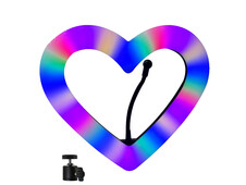Led стойка USB RGB Black Heart JM26 10" без штатива - 3