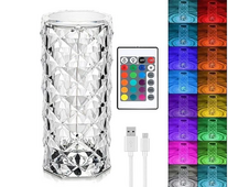 Нічник Rose Diamond Totch Lamp сlear - 2