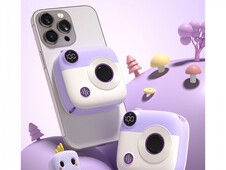 Power Bank XO PR223 Wireless Magnetic 10000 mAh violet/white - 5