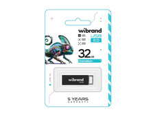 USB Flash 2.0 Wibrand Сhameleon 32Gb black - 2