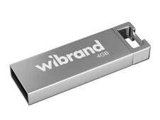 USB Flash 2.0 Wibrand Chameleon 4Gb silver - 1