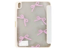 Plastic Cover Print iPad 10.9" (2022-24)/11" (A16) 2025 з кріпленням для стілусу pink bowknot - 2