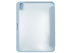 Пластиковый чехол для iPad 10.9" (2022-24)/11" (A16) 2025 с креплением для стилуса лиловый - 2