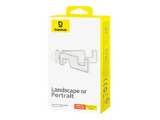 Підставка для телефону Baseus Portable Series white - 4