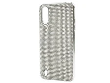 Силікон Full Diamond Samsung A01 Silver - 1