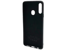 Силікон магніт+ринг Samsung A20s black - 3