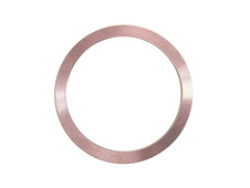 Силікон Ombre Glittter посилені кути+магнітне кільце Samsung A35 rose gold - 2