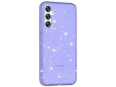 Накладка Shiny dust clear Samsung A16 purple - 1