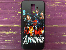 Силікон Samsung A6+/J8 Avengers - 1