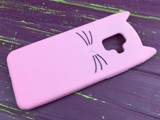 3D CAT'S Samsung A6 (18) Pink - 3